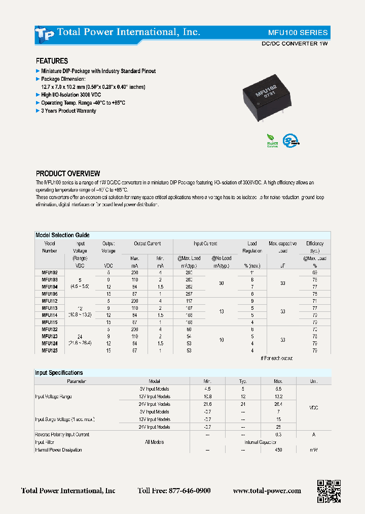 MFU104_8699945.PDF Datasheet
