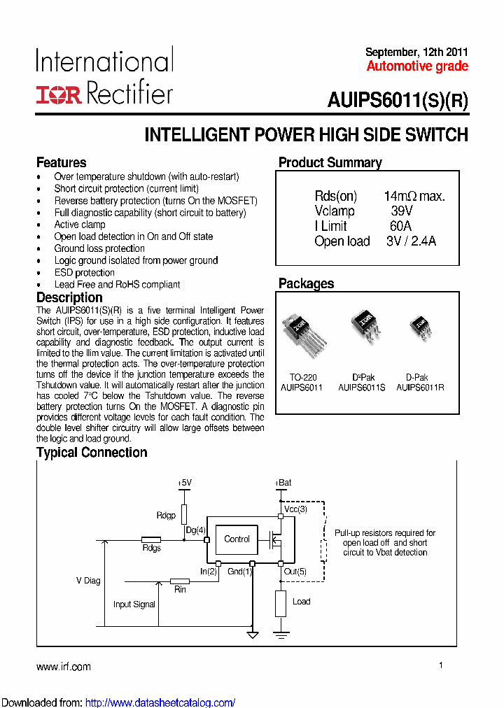AUIPS6011RTR_8700197.PDF Datasheet