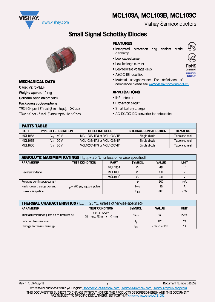 MCL103A-TR_8700052.PDF Datasheet