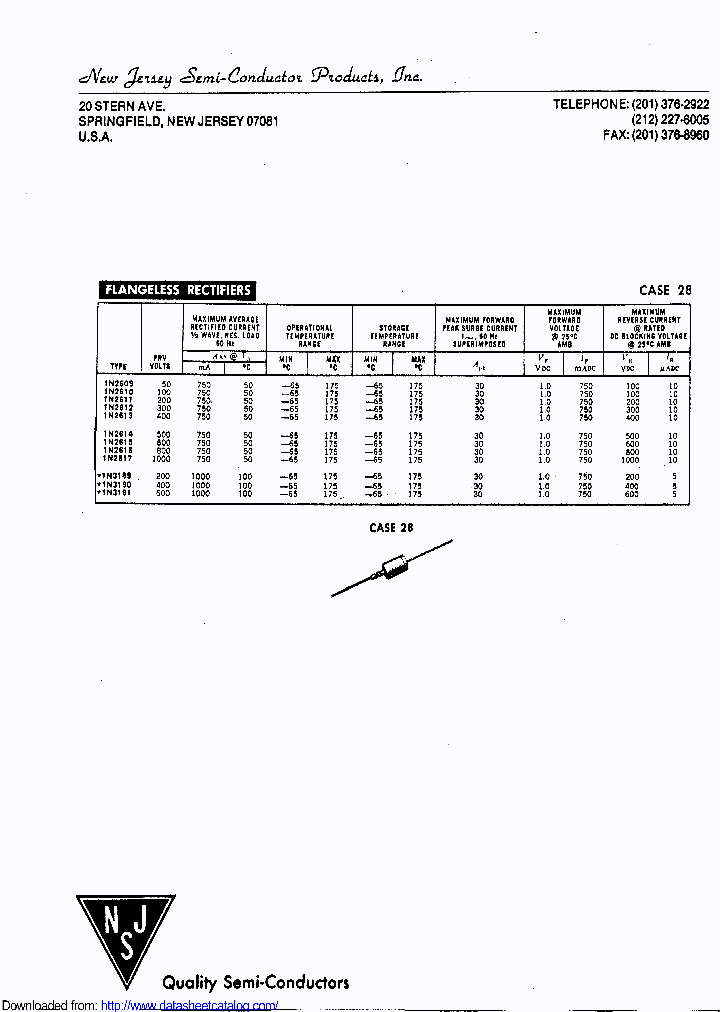 1N2609_8700730.PDF Datasheet