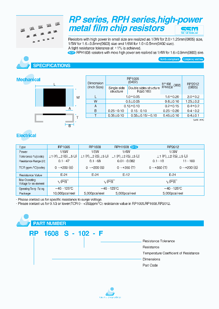 RP2012T-1R0-F_8701383.PDF Datasheet