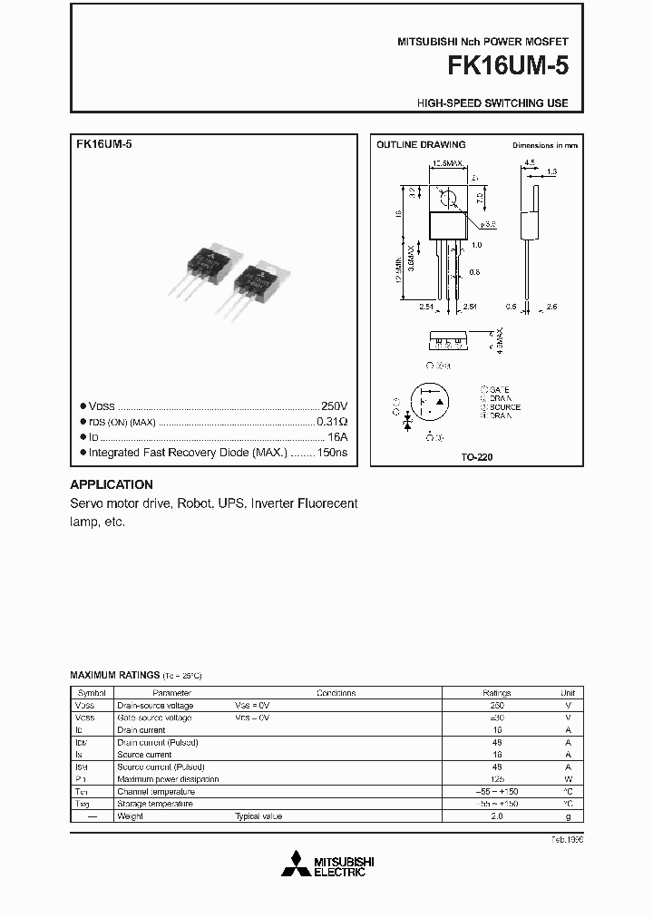 FK16UM-5_8701425.PDF Datasheet