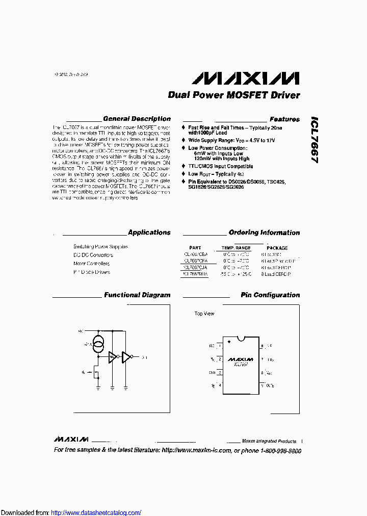 ICL7667MJA883B_8701930.PDF Datasheet