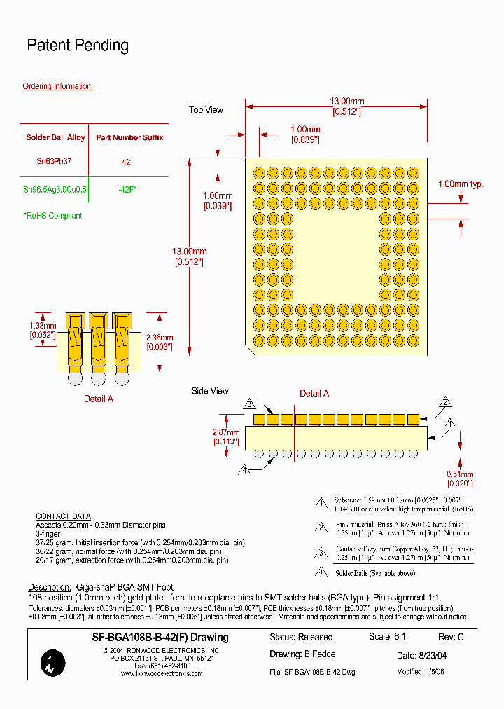 SF-BGA108B-B-42_8702170.PDF Datasheet