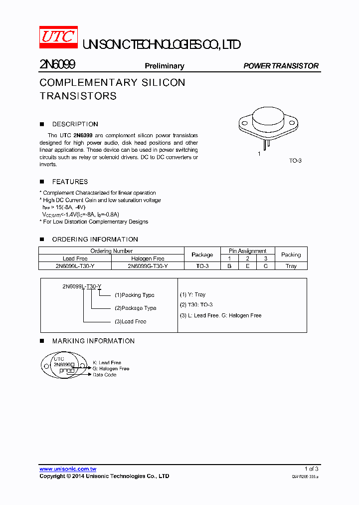 2N6099G-T30-Y_8702644.PDF Datasheet