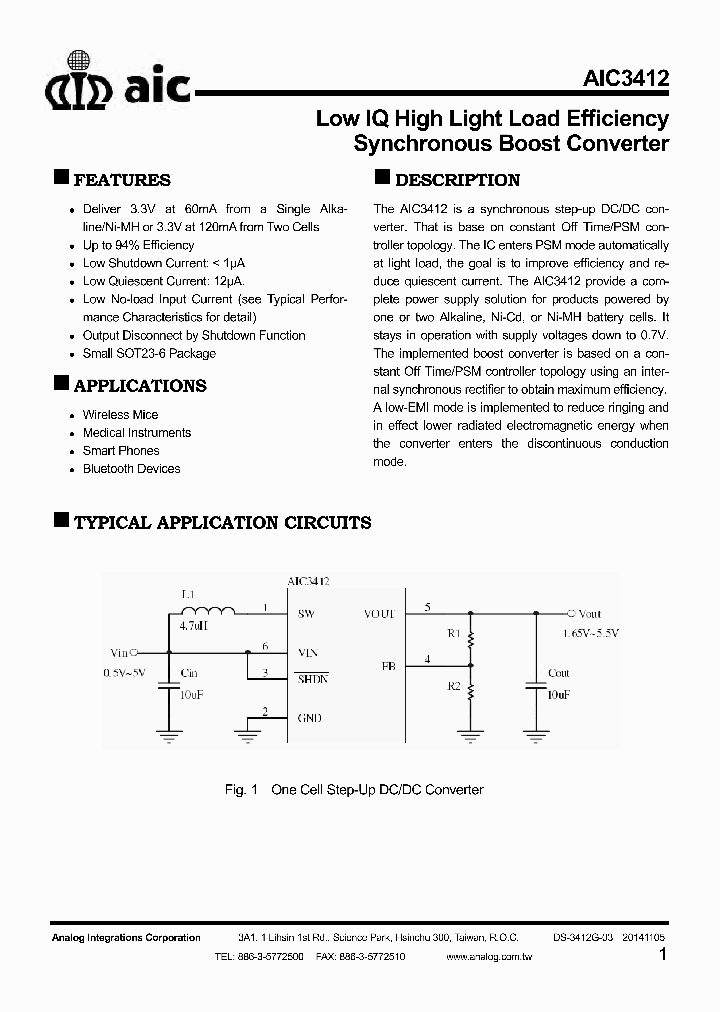 AIC3412_8702944.PDF Datasheet