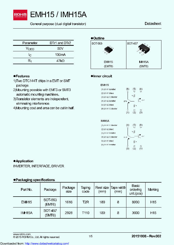 EMH15_8703110.PDF Datasheet
