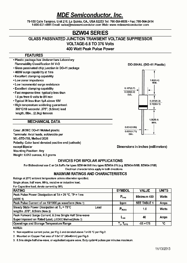 BZW04P5V8_8705336.PDF Datasheet