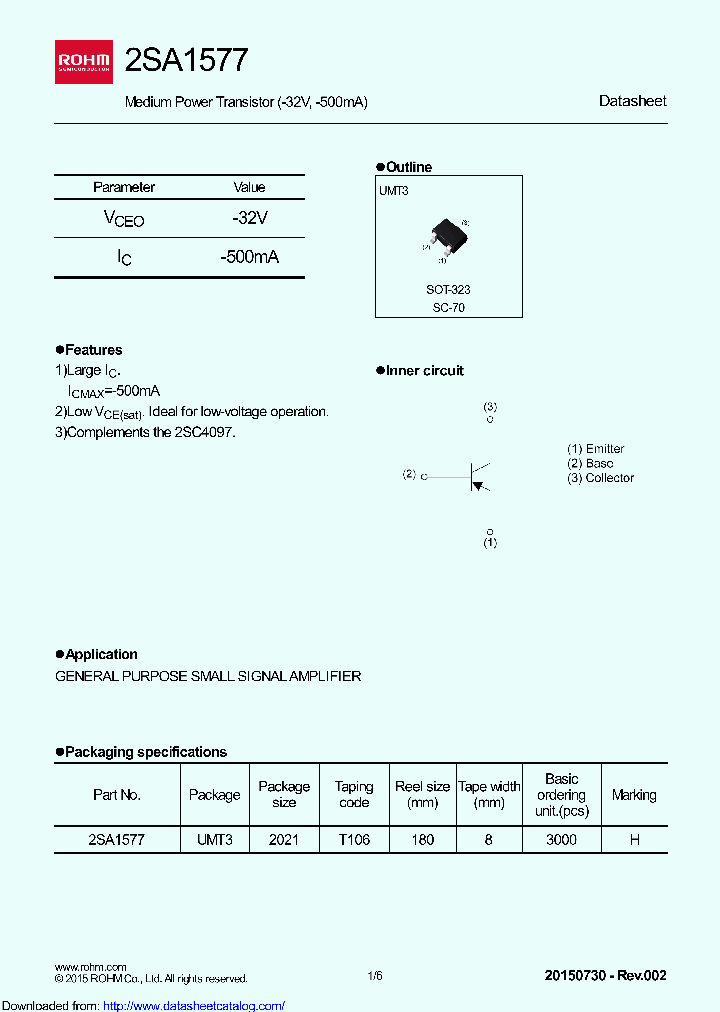 2SA1577T106_8706016.PDF Datasheet