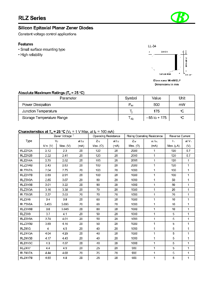 RLZ_8707348.PDF Datasheet
