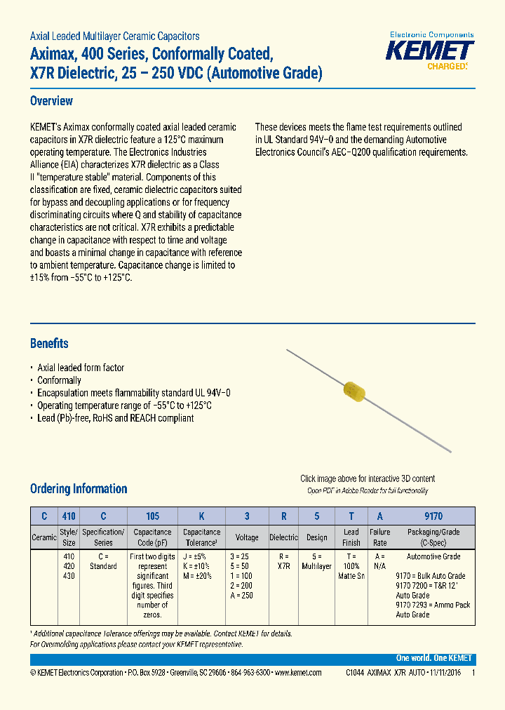 C420C105J1R5TA9170_8707948.PDF Datasheet