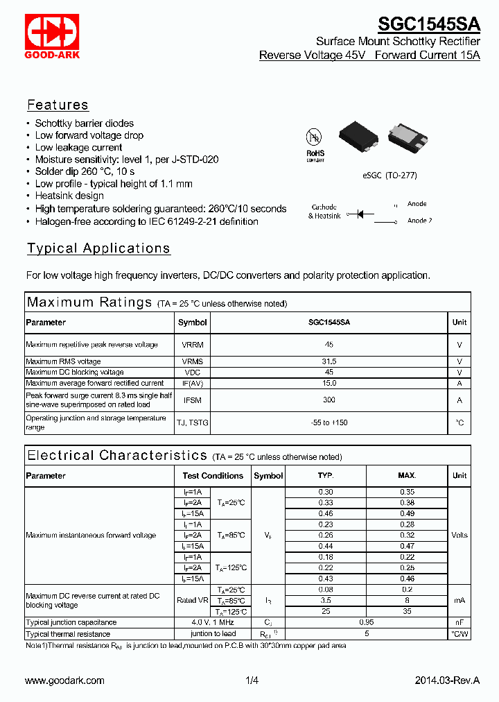 SGC1545SA_8708990.PDF Datasheet