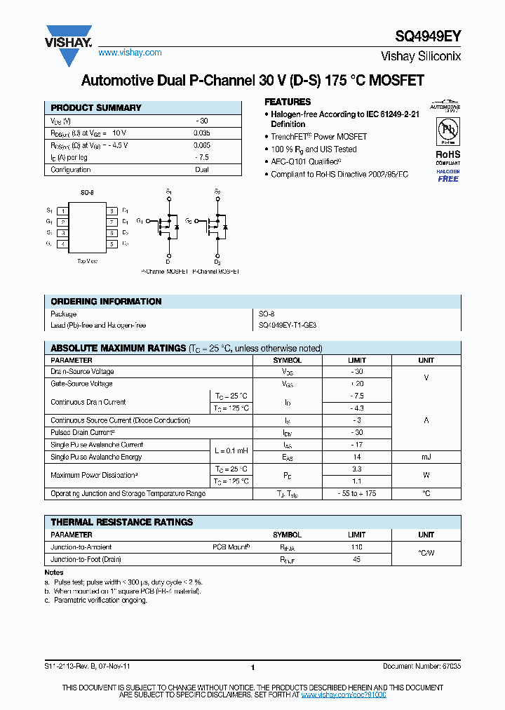 SQ4949EY-15_8710891.PDF Datasheet