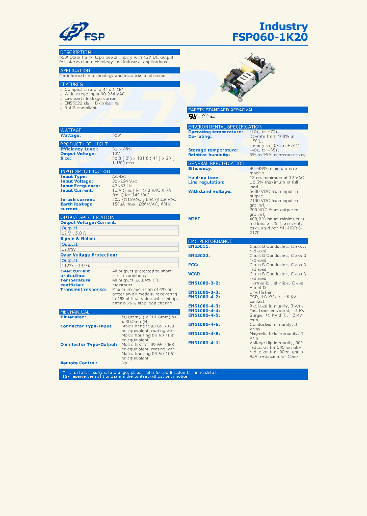 FSP060-1K20_8714500.PDF Datasheet