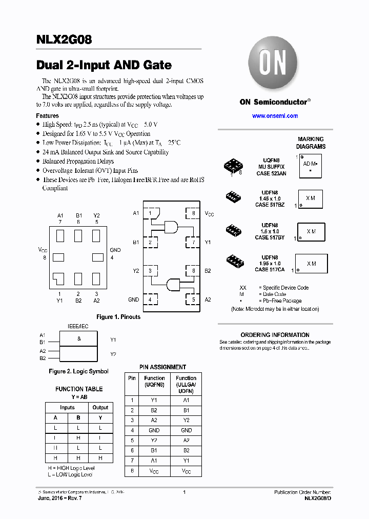 NLX2G08DMUTWG_8715939.PDF Datasheet