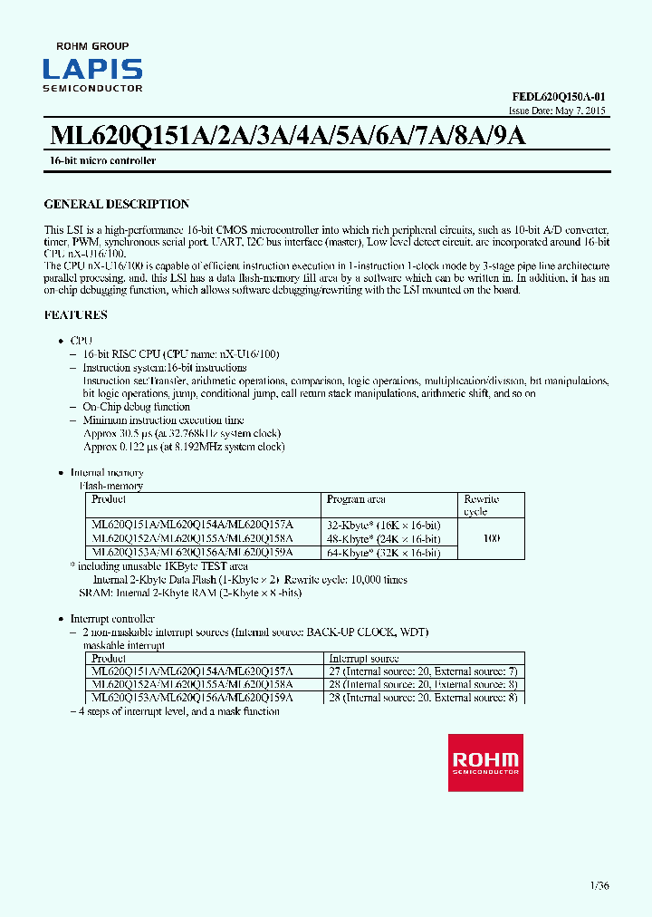 ML620Q154A_8716112.PDF Datasheet