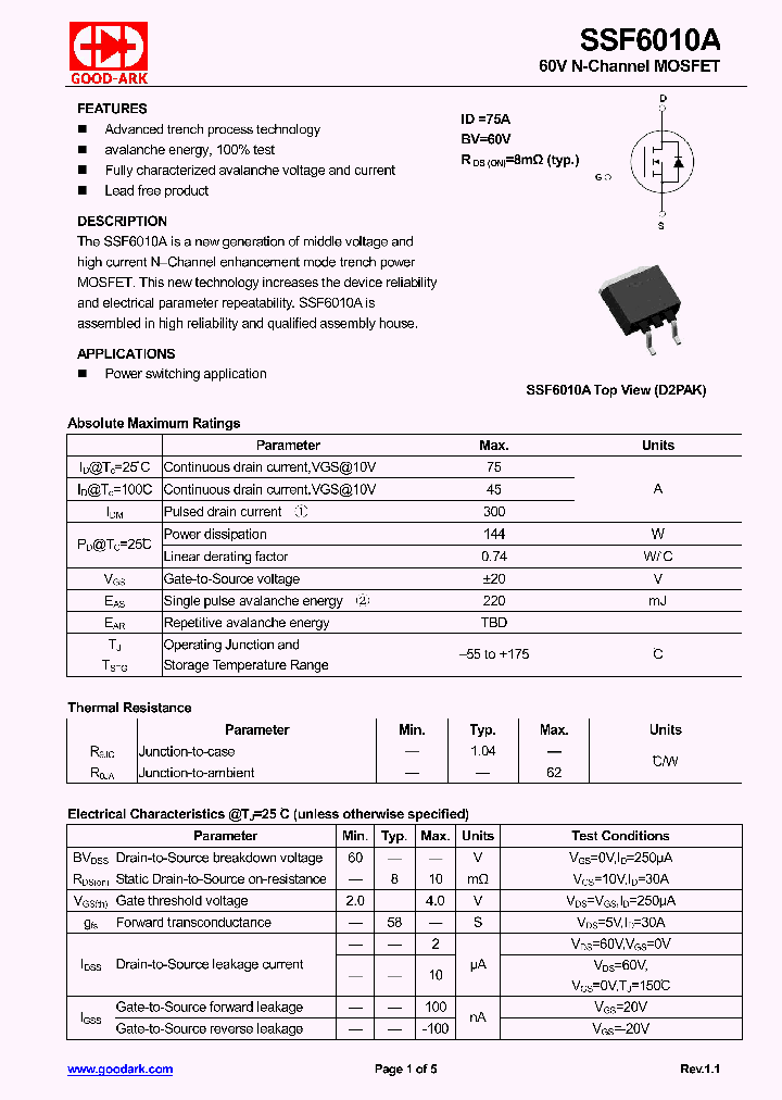 SSF6010A_8716309.PDF Datasheet