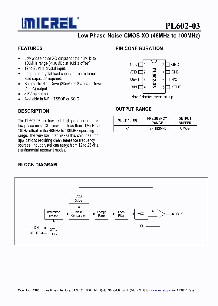 PL602-03HOC_8718084.PDF Datasheet