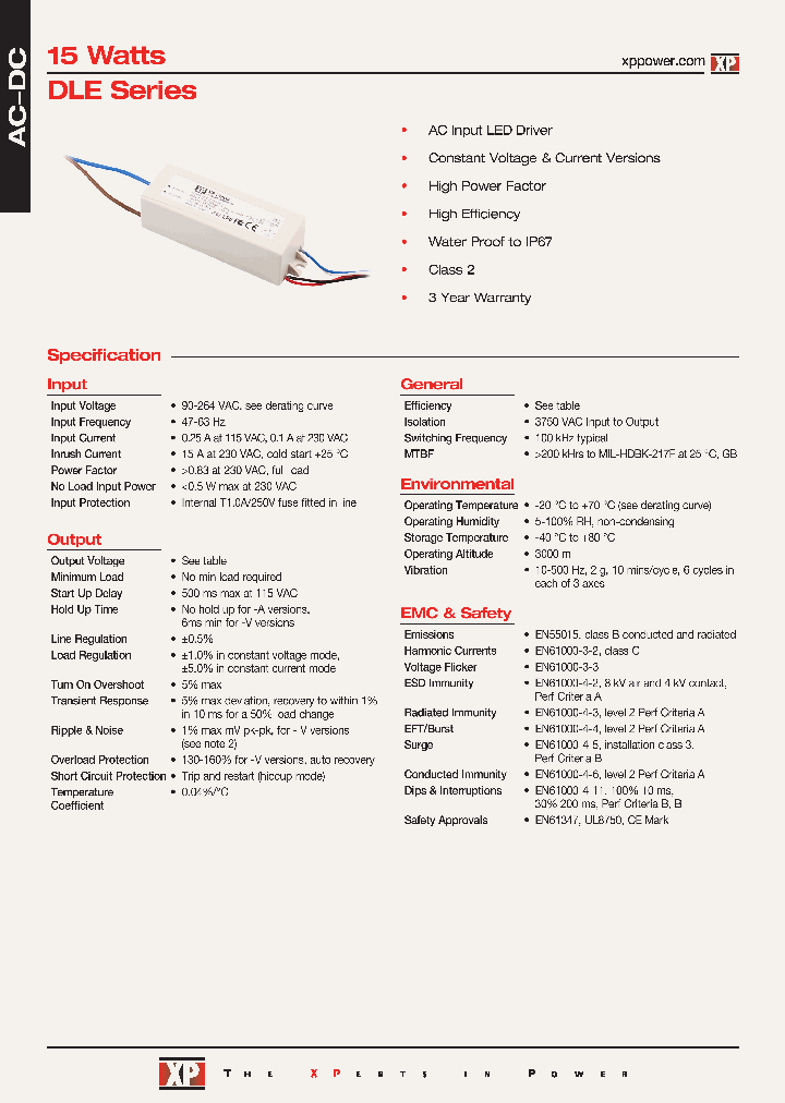 DLE15PS700-A_8718230.PDF Datasheet