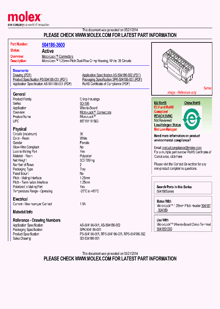 504186-3600_8718197.PDF Datasheet