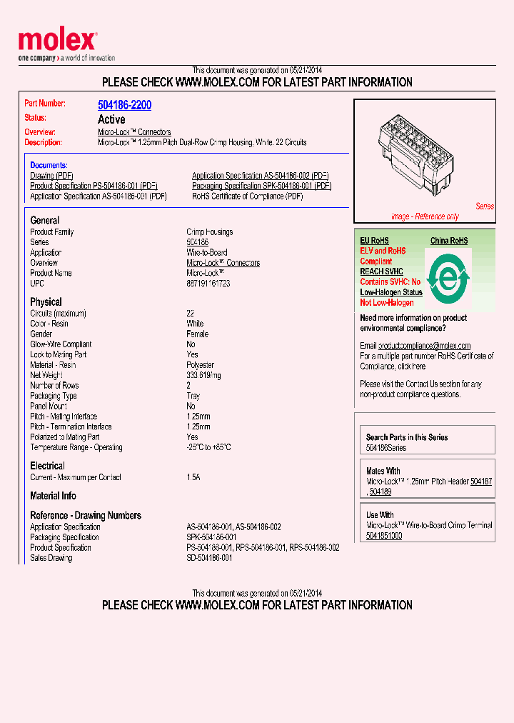 504186-2200_8718190.PDF Datasheet
