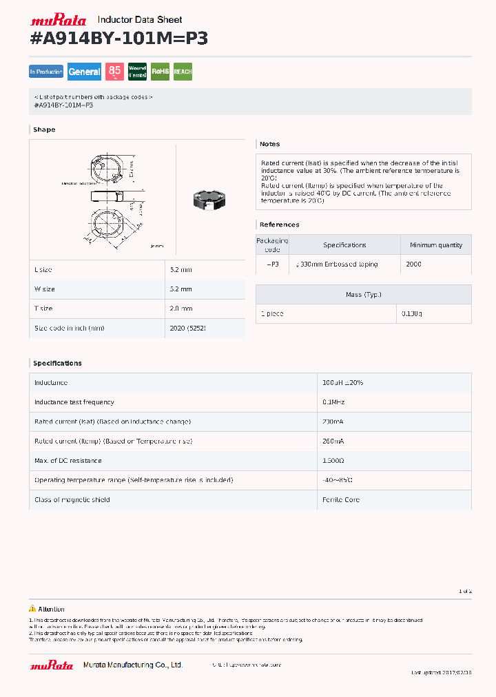 A914BY-101M_8719065.PDF Datasheet