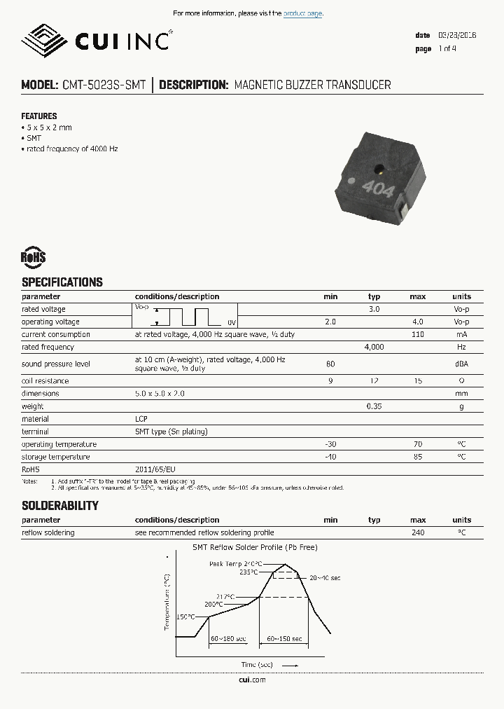 CMT-5023S-SMT_8719871.PDF Datasheet