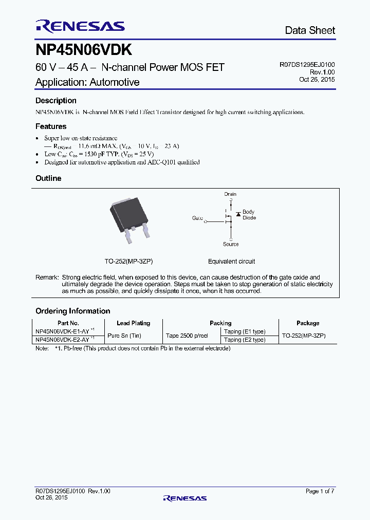 NP45N06VDK-E1-AY_8720660.PDF Datasheet