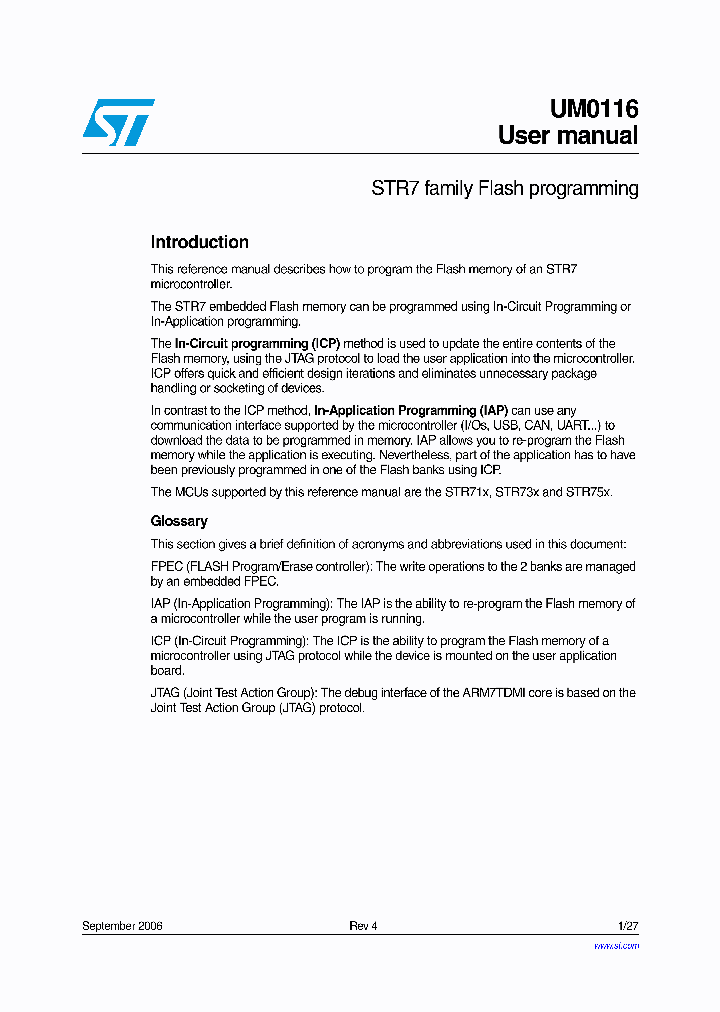 UM0116_8721433.PDF Datasheet