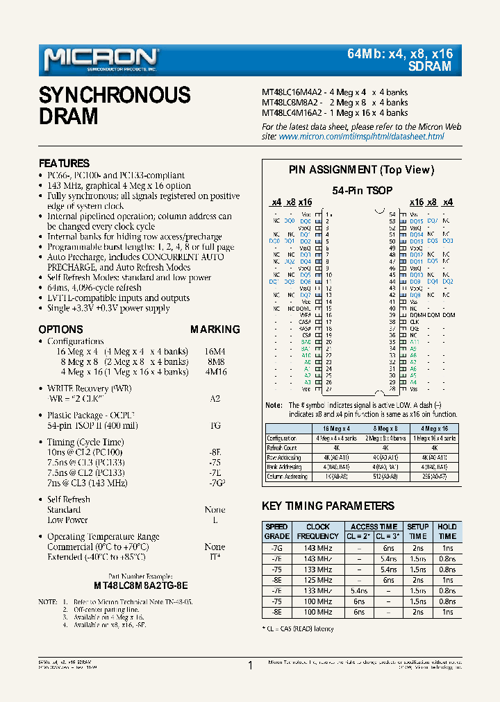 MT48LC16M4A2TG_8721553.PDF Datasheet
