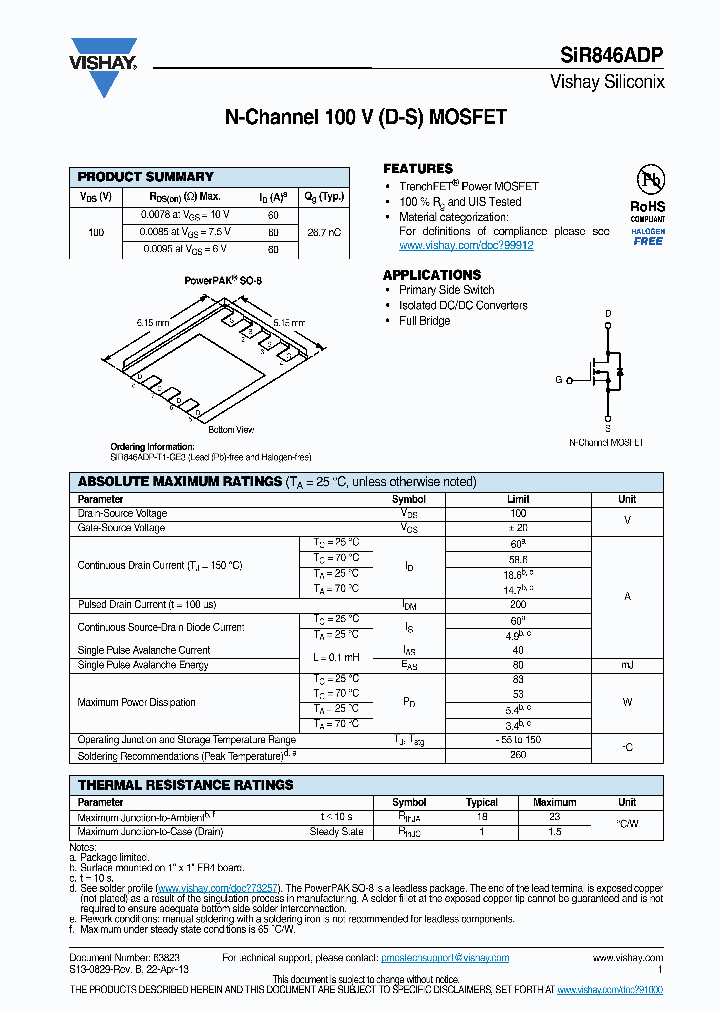 SIR846ADP_8722494.PDF Datasheet