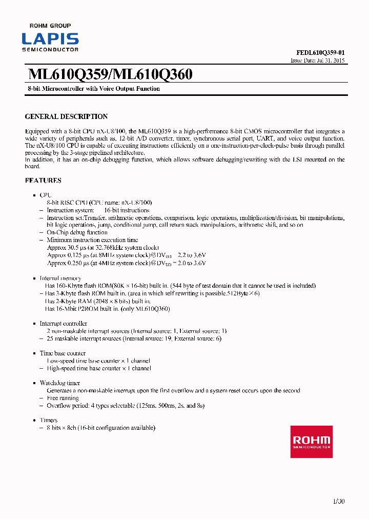 ML610Q359_8723199.PDF Datasheet