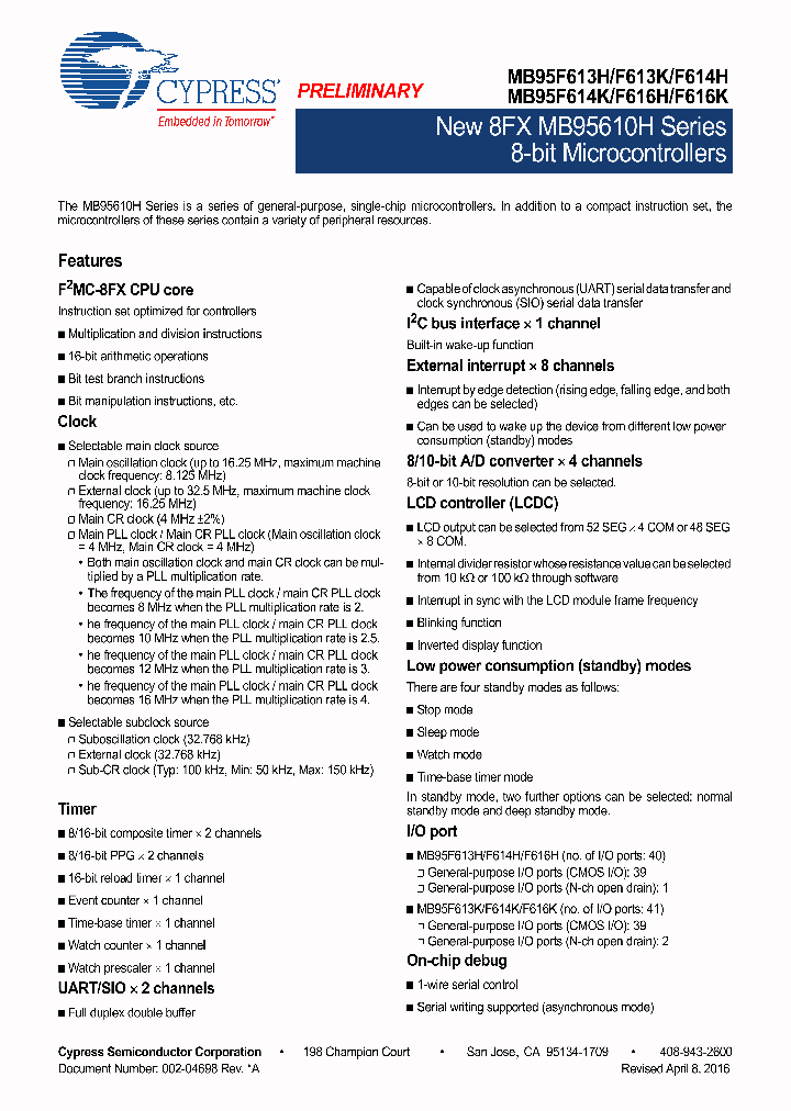 MB95F614HPMC-G-SNE2_8724903.PDF Datasheet