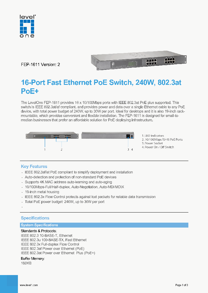 FEP-1611-16_8725491.PDF Datasheet