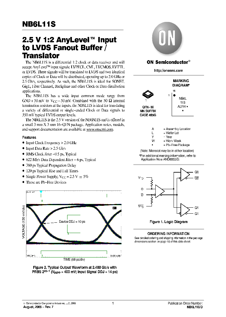 NB6L11S_8725898.PDF Datasheet