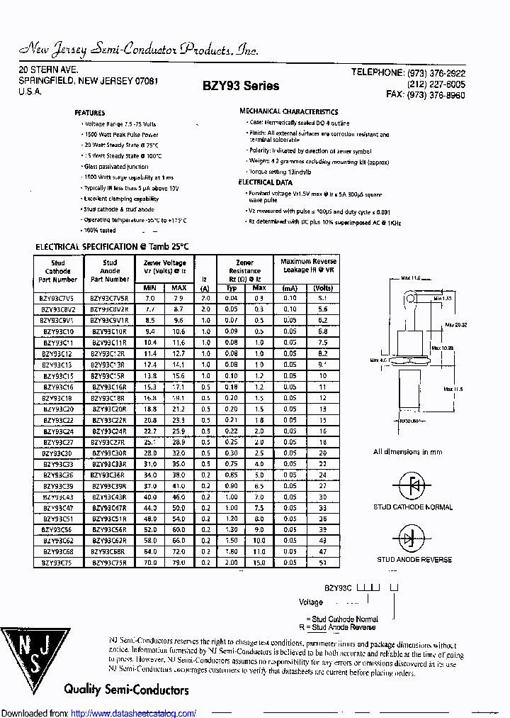 BZY93C9V1R_8726151.PDF Datasheet