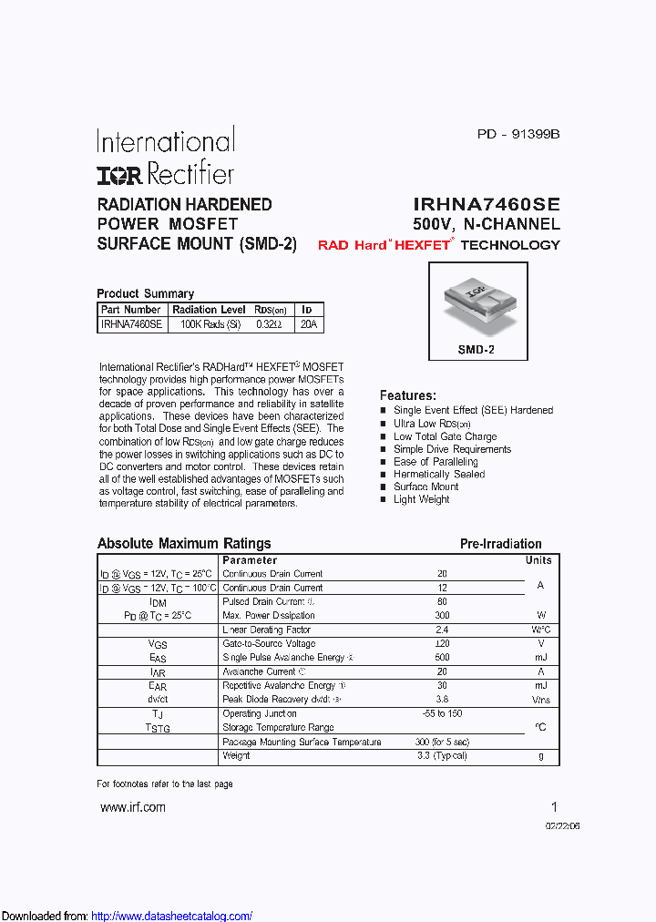 IRHNA7460SESCS_8727458.PDF Datasheet