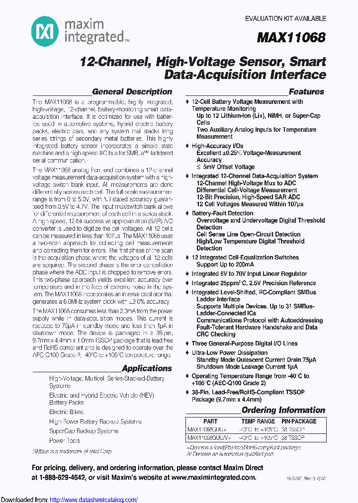 MAX11068GUUVTG0K_8728245.PDF Datasheet