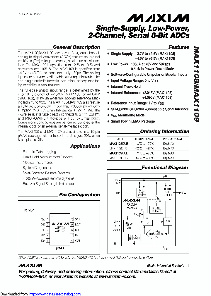MAX1109CUBTG07_8728247.PDF Datasheet