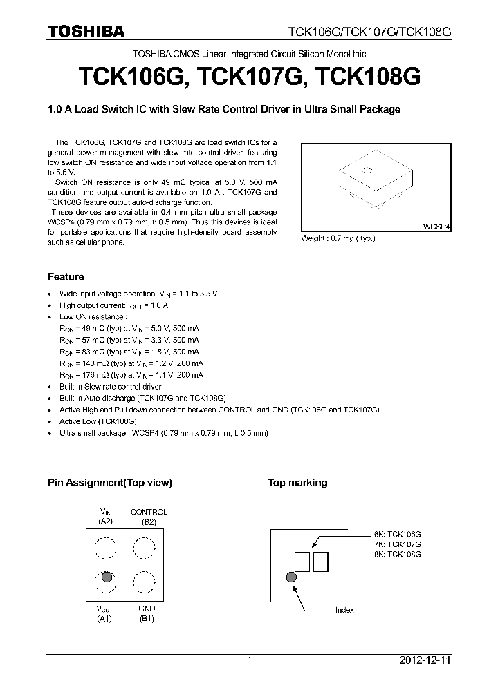 TCK107G_8728140.PDF Datasheet