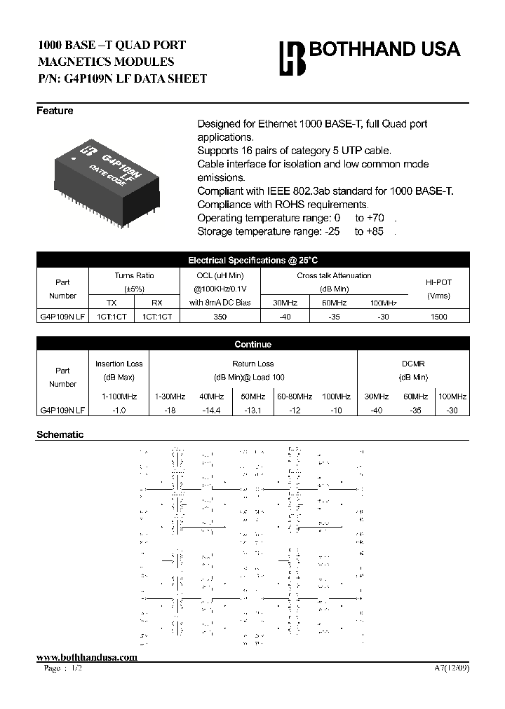 G4P109N-LF_8728701.PDF Datasheet