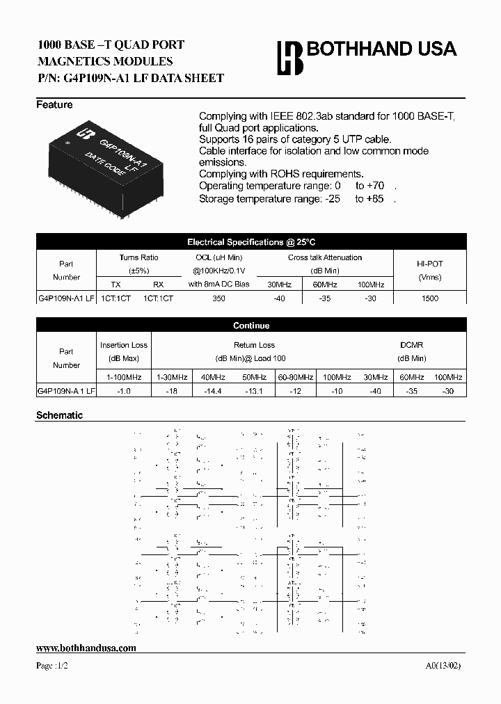 G4P109N-A1-LF_8728698.PDF Datasheet