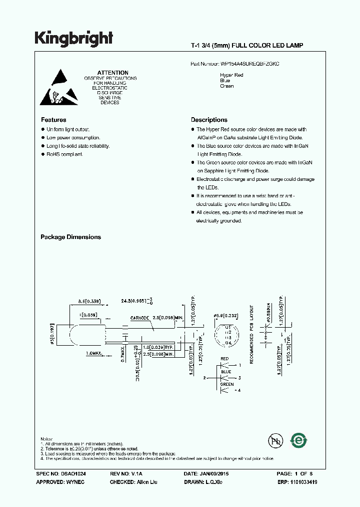 WP154A4SUREQBFZGKC-15_8729540.PDF Datasheet
