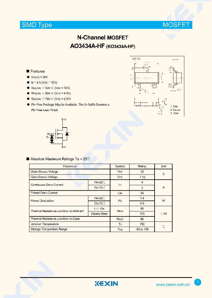 AO3434A-HF_8734255.PDF Datasheet