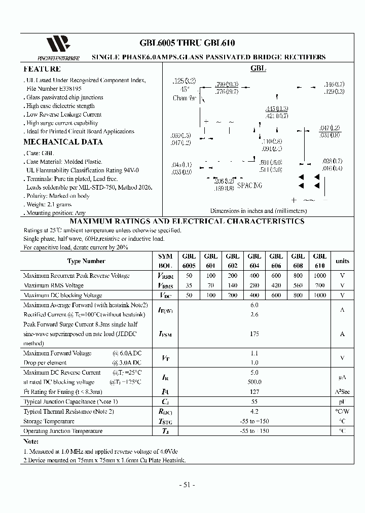 GBL6005_8737475.PDF Datasheet