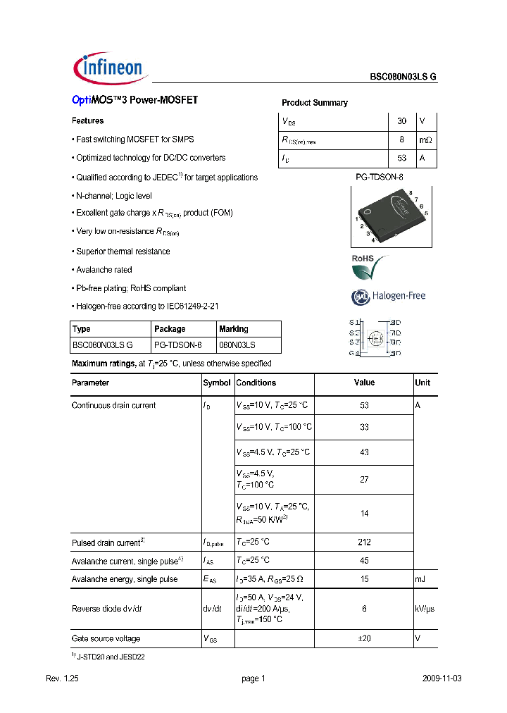 BSC080N03LSG_8737612.PDF Datasheet