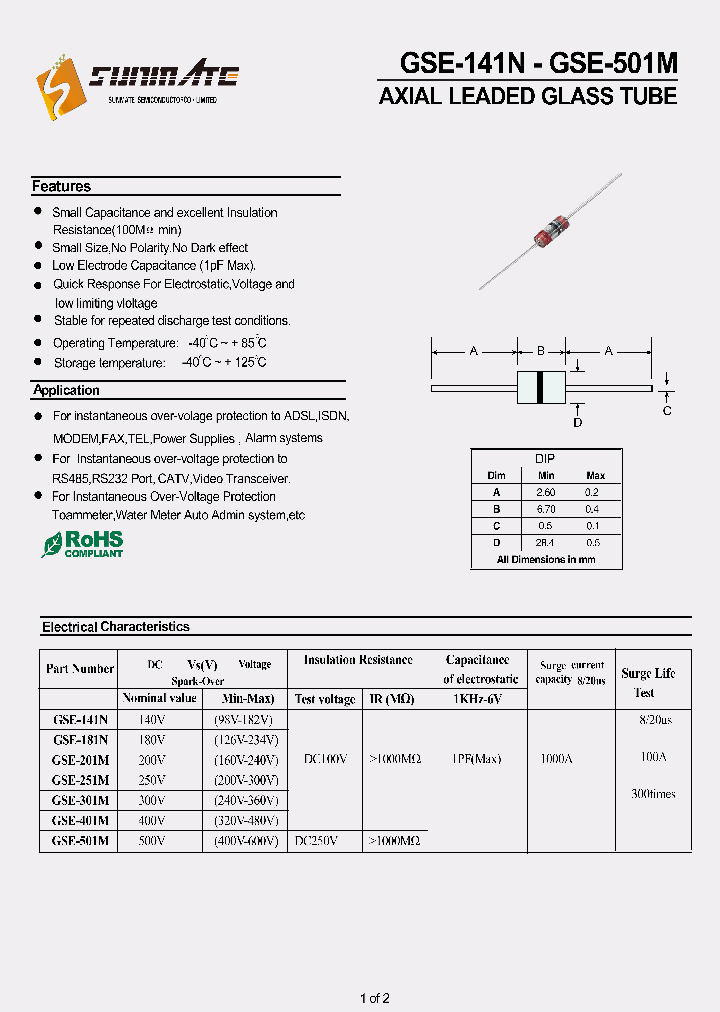 GSE-201M_8737901.PDF Datasheet