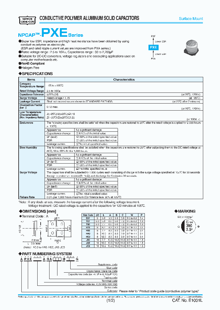 APXE6R3ARA821MHC0G_8738432.PDF Datasheet