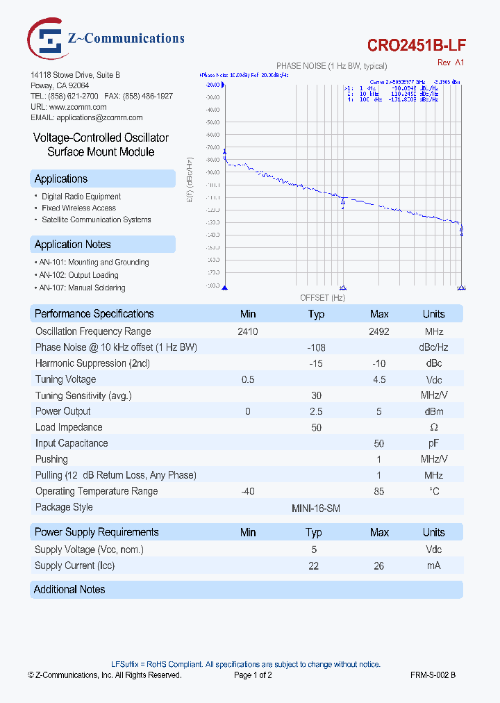 CRO2451B-LF_8740736.PDF Datasheet