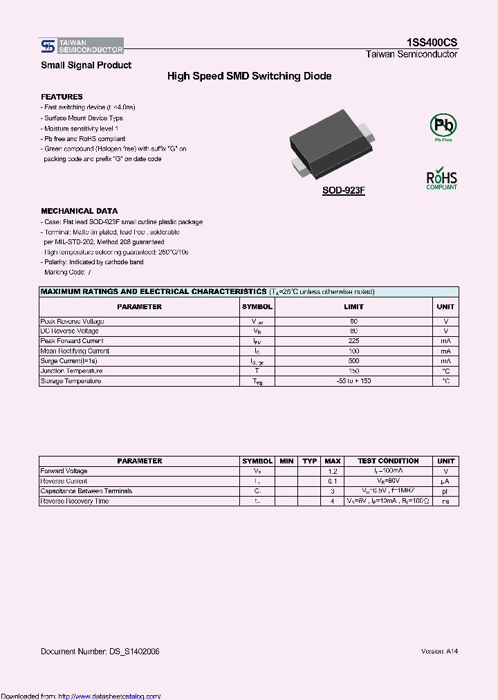 1SS400CS_8741526.PDF Datasheet